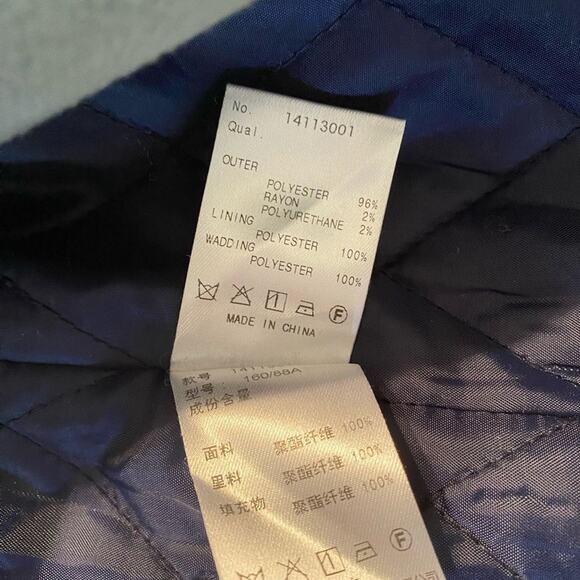 Authentic Cube Sugar RARE Toggle Blue Pea Coat Jacket - Picture 8 of 9